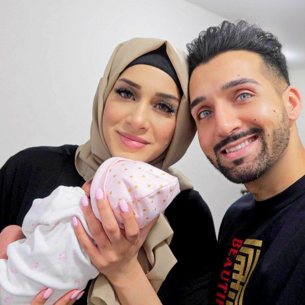 Sham Idrees And Froggy With Baby Sierra