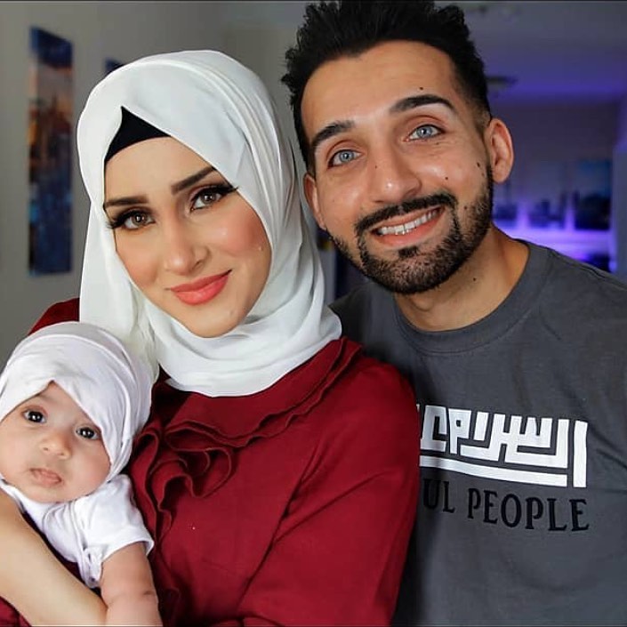 Sham Idrees And Froggy With Baby Sierra