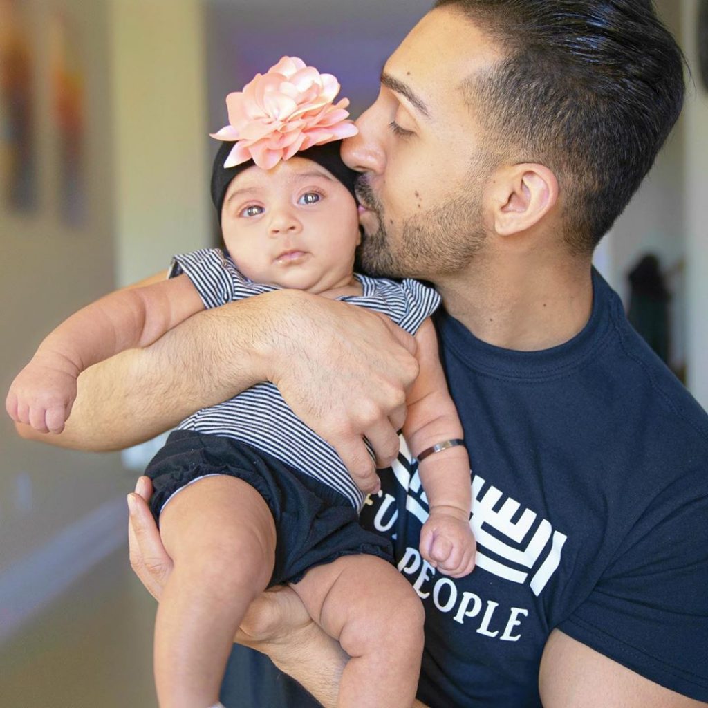 Sham Idrees And Froggy With Baby Sierra