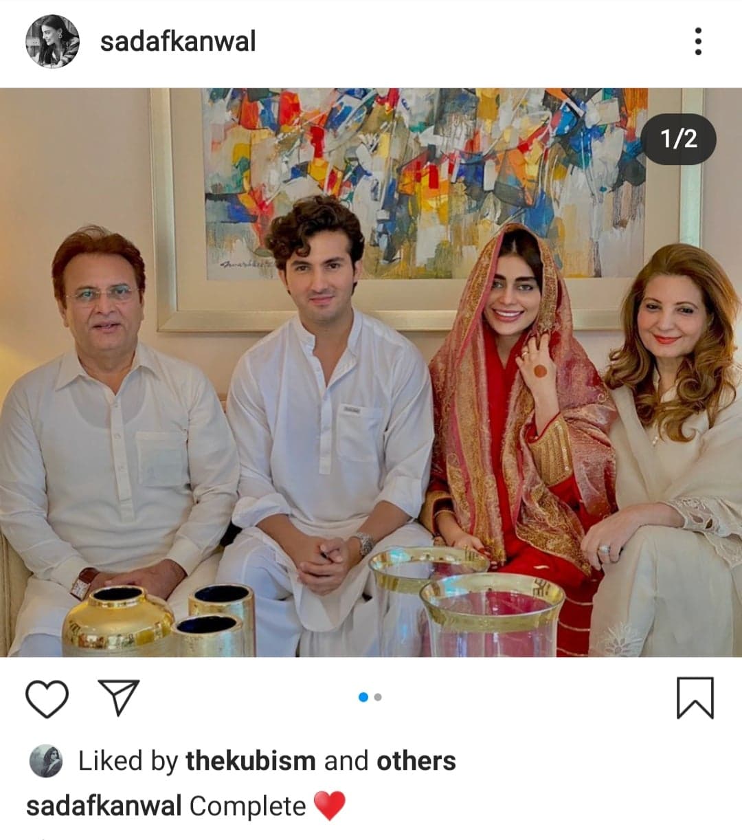 Shehroz and Sadaf Kanwal Nikkah - Some New Pictures