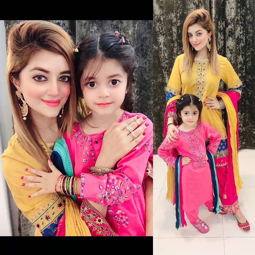 Syed Jibran with Wife Afifa Jibran Eid Pictures with Family