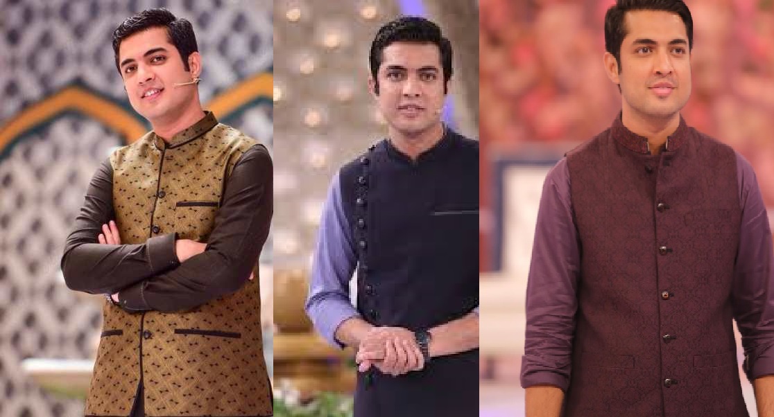 Best Pictures of Handsome Iqrar Ul Hassan in Shalwar Kameez and ...