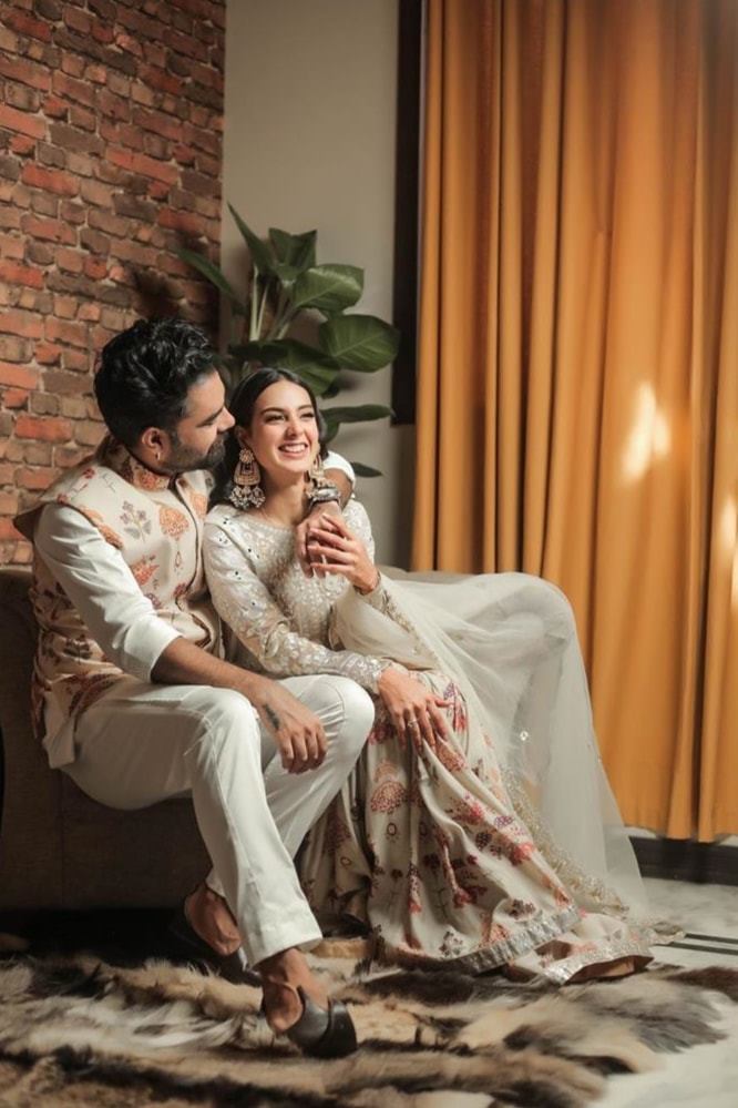 Yasir Hussain and Iqra Aziz looking adorable in this recent shoot