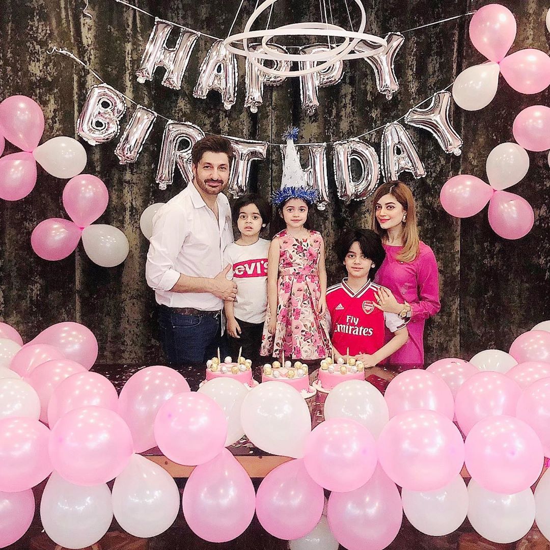 Syed Jibran and Afifa Jibran Daughter Birthday Pictures