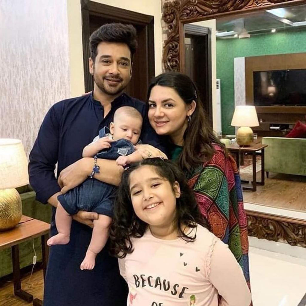 Lovely Pictures of Veteran Actor Faisal Qureshi with His Daughters