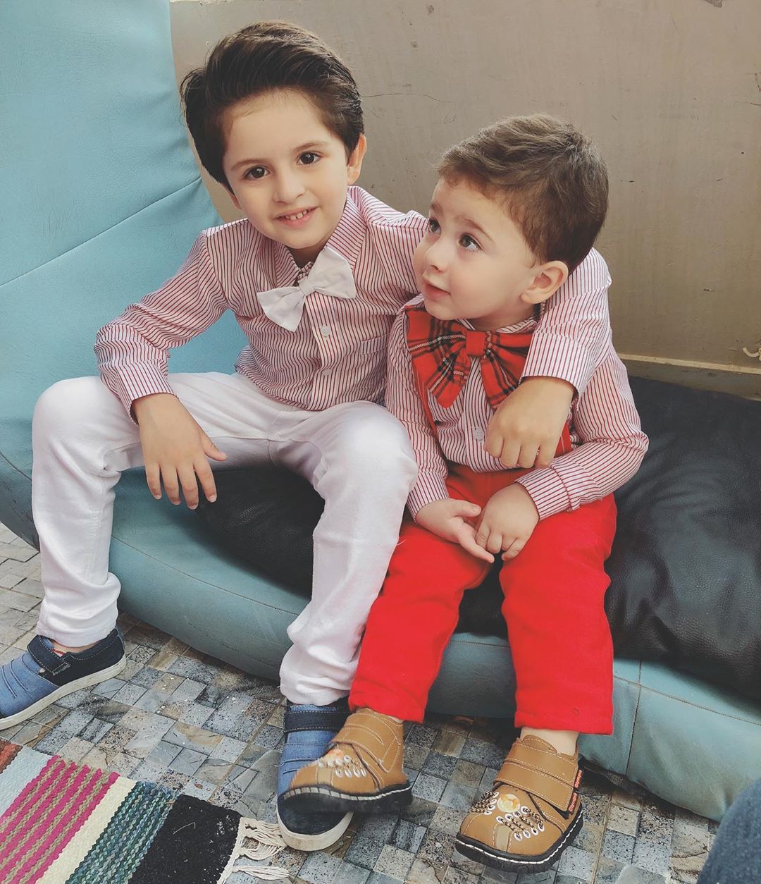 Fatima Effendi Latest Pictures with her Cute Sons Mahbir and Almir