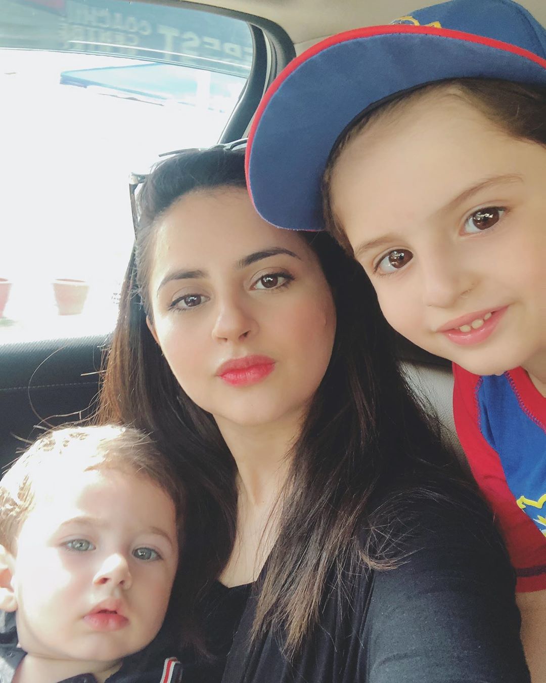Fatima Effendi Latest Pictures with her Cute Sons Mahbir and Almir