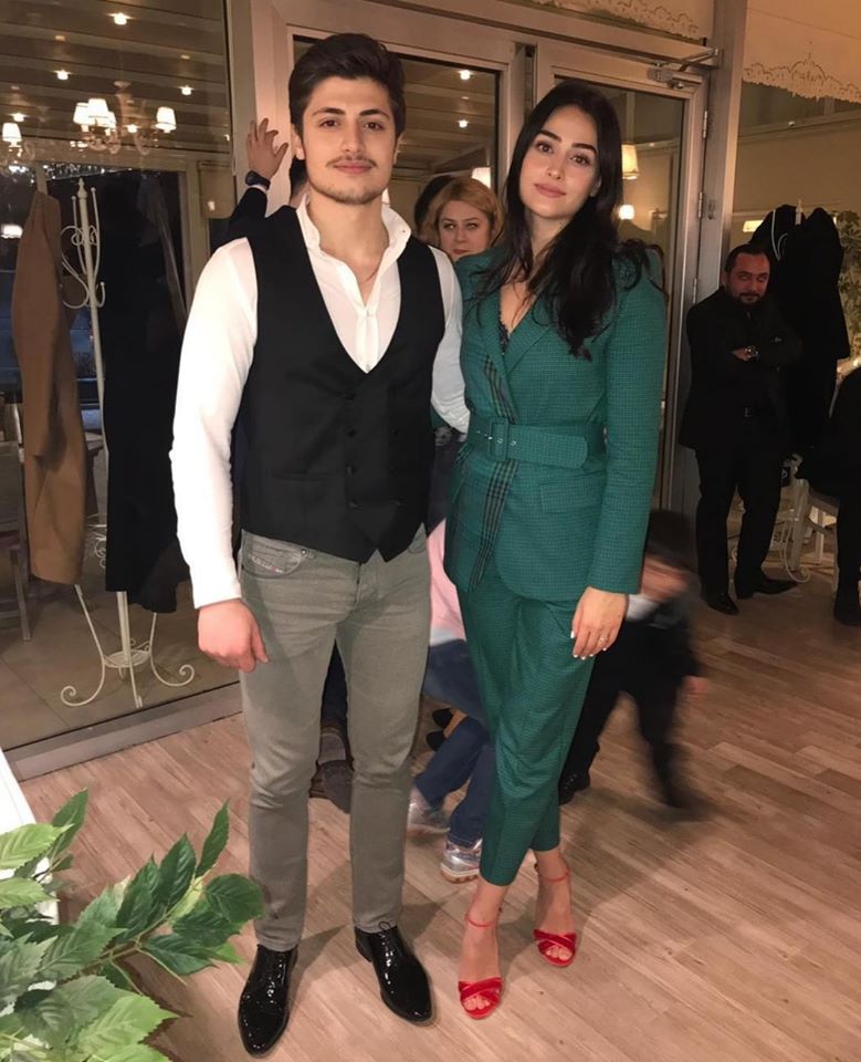 Ertugrul Actress Esra Bilgic Aka Halima Sultan with her Brother Ali Bilgic