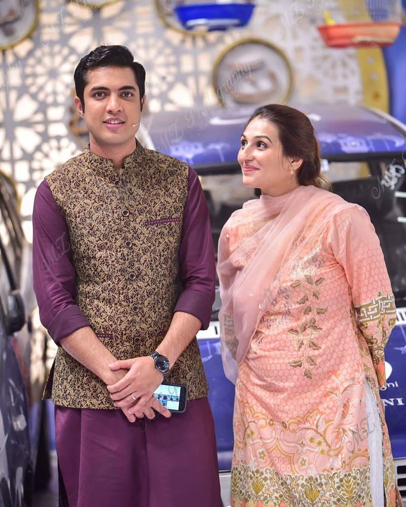 Best Pictures of Handsome Iqrar Ul Hassan in Shalwar Kameez and Waistcoat