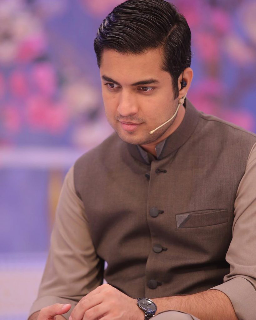 Best Pictures of Handsome Iqrar Ul Hassan in Shalwar Kameez and Waistcoat