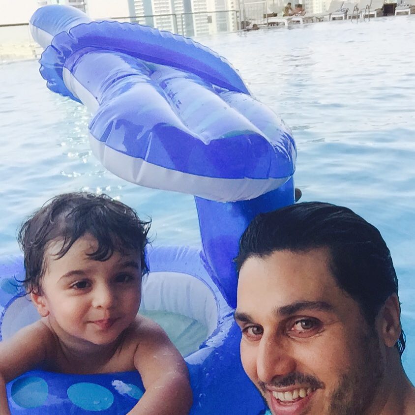 20 Candid Clicks of Ahsan Khan with His Kids