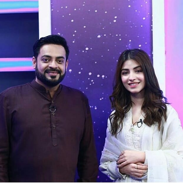 Kinza Hashmi is Looking Gorgeous in Jeeeway Pakistan Game Show