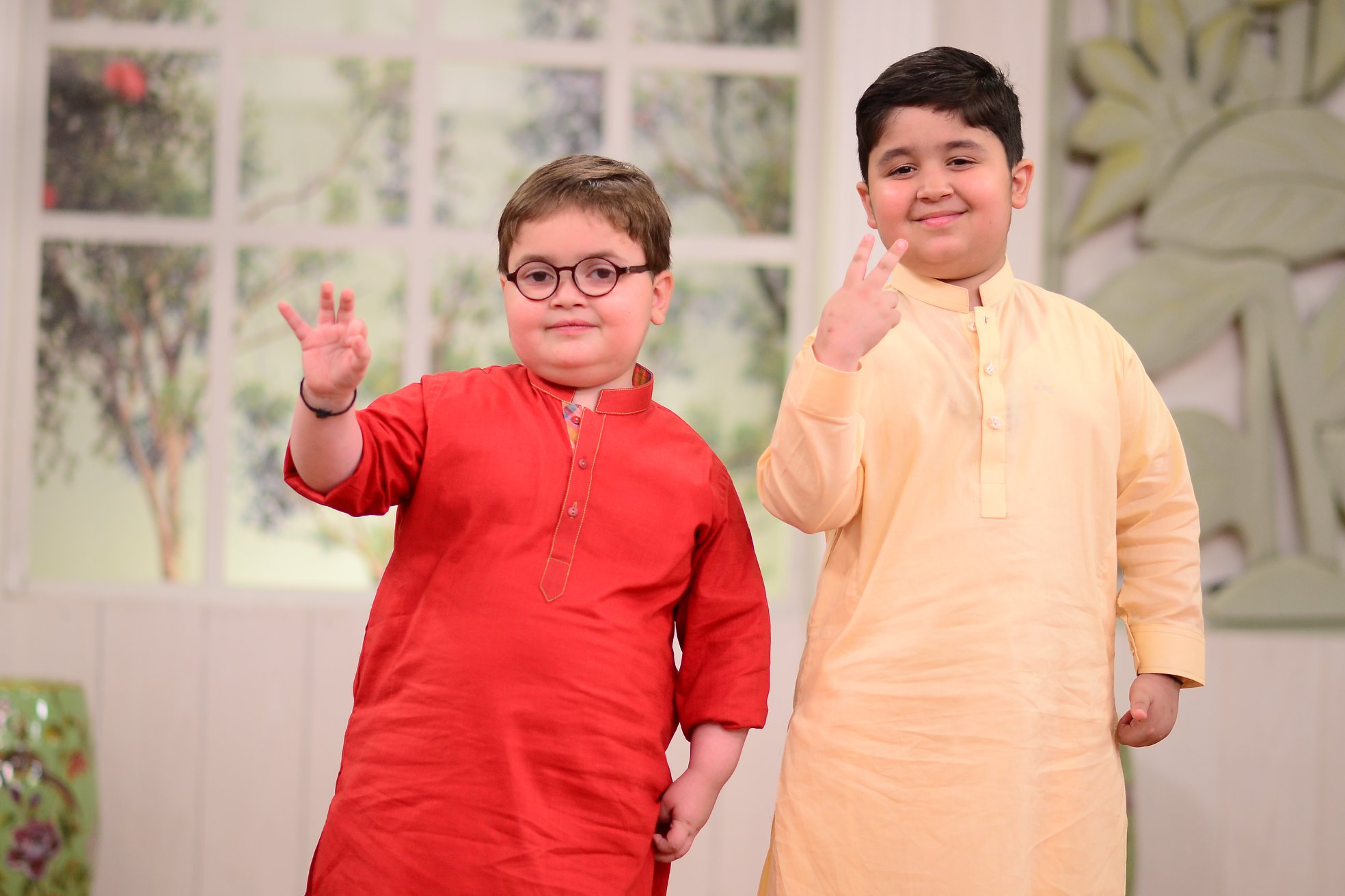 Cute Ahmed Shah Beautiful Pictures from Nida Yasir Morning Show