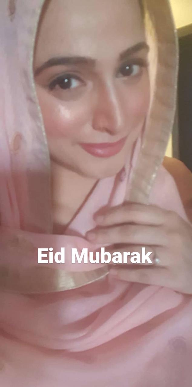 Noor Bukhari Celebrated Eid with Her Newly Born Daughter
