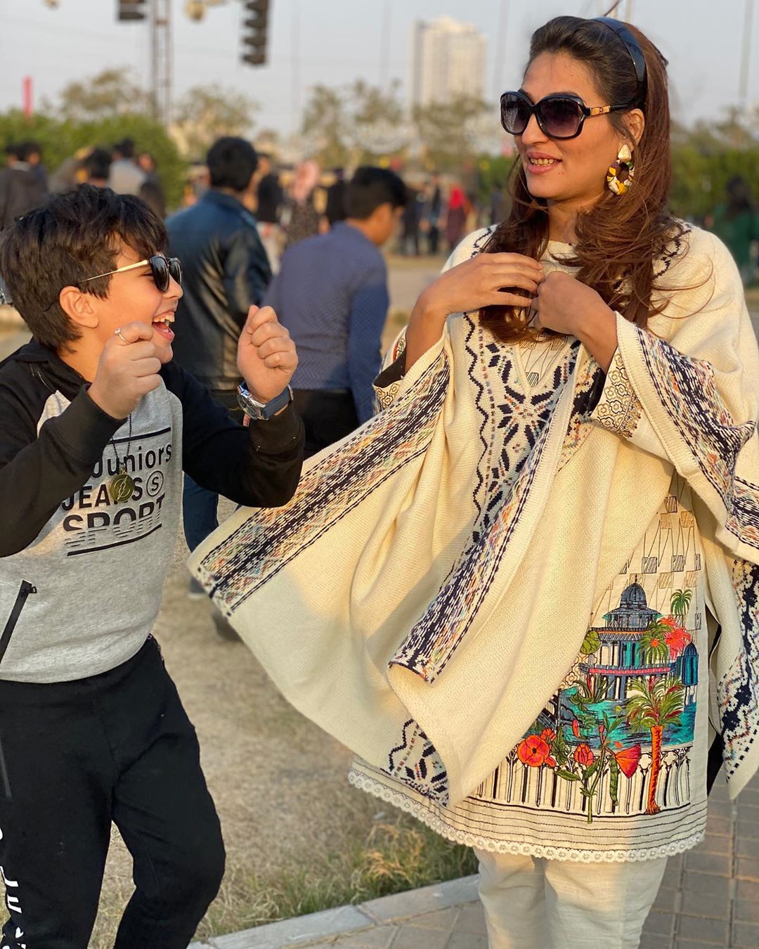 Qurat ul Ain Iqrar with Her Son Pehlaaj - Adorable Pictures