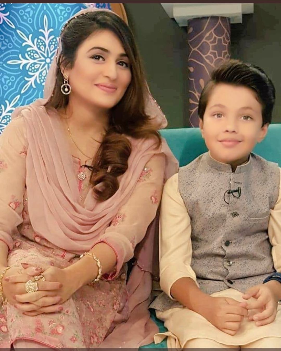 Qurat ul Ain Iqrar with Her Son Pehlaaj - Adorable Pictures