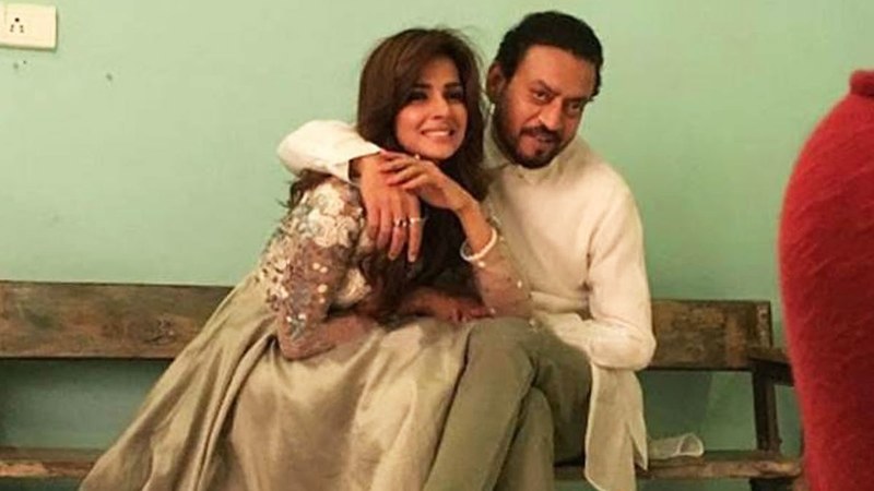 Saba Qamar's Beautiful Moments with Irrfan Khan