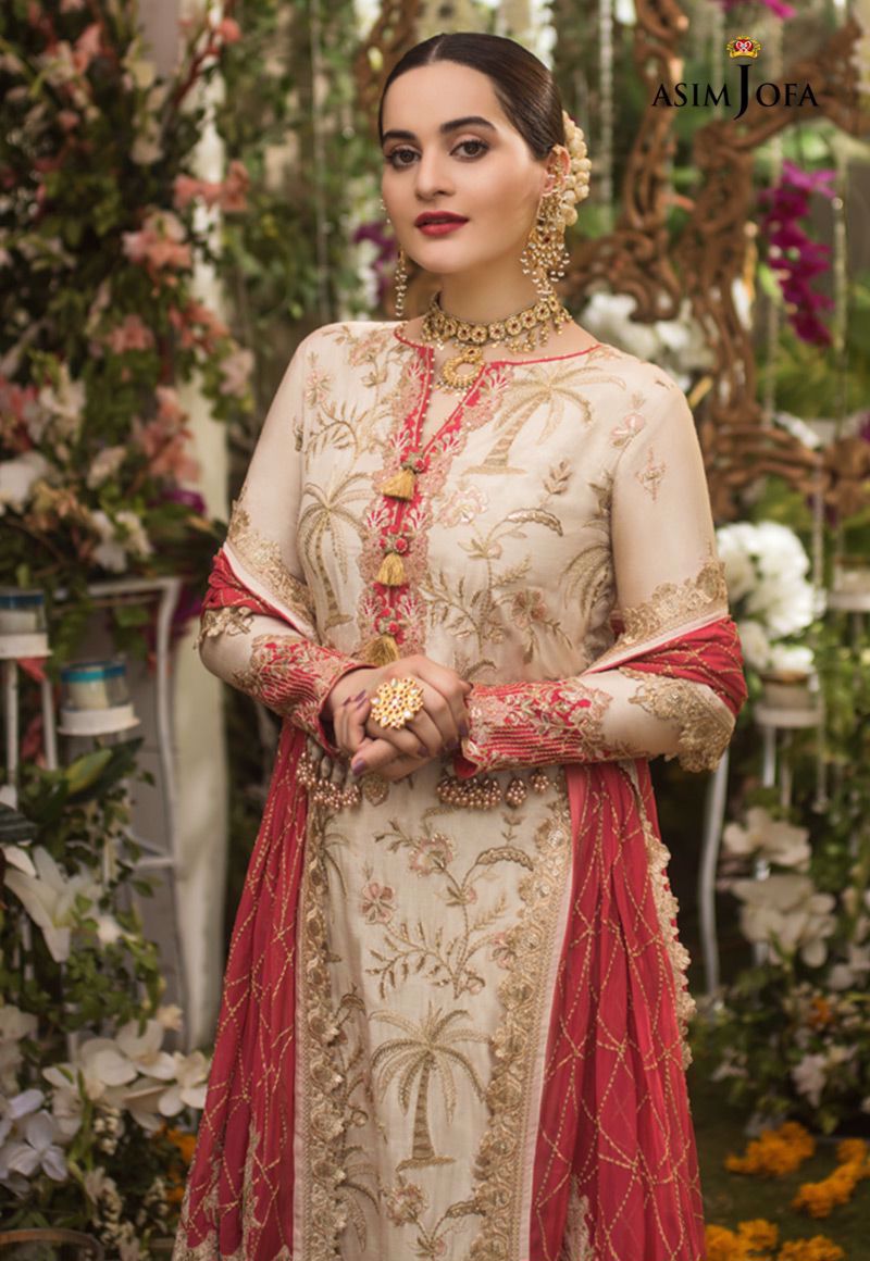 Aiman Khan Latest Beautiful Photo Shoot for Asim Jofa