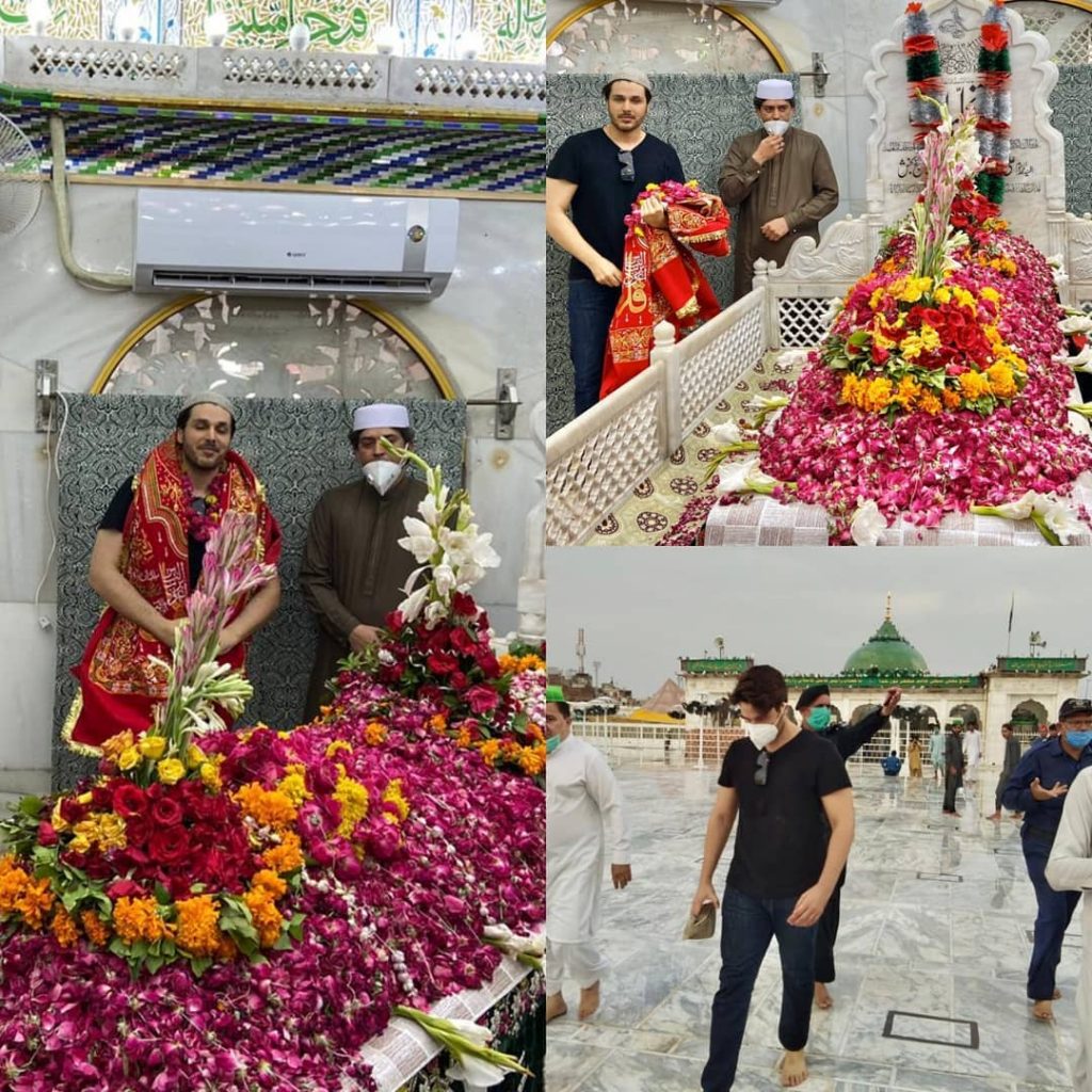 Ahsan Khan Pays Visit To Data Darbar