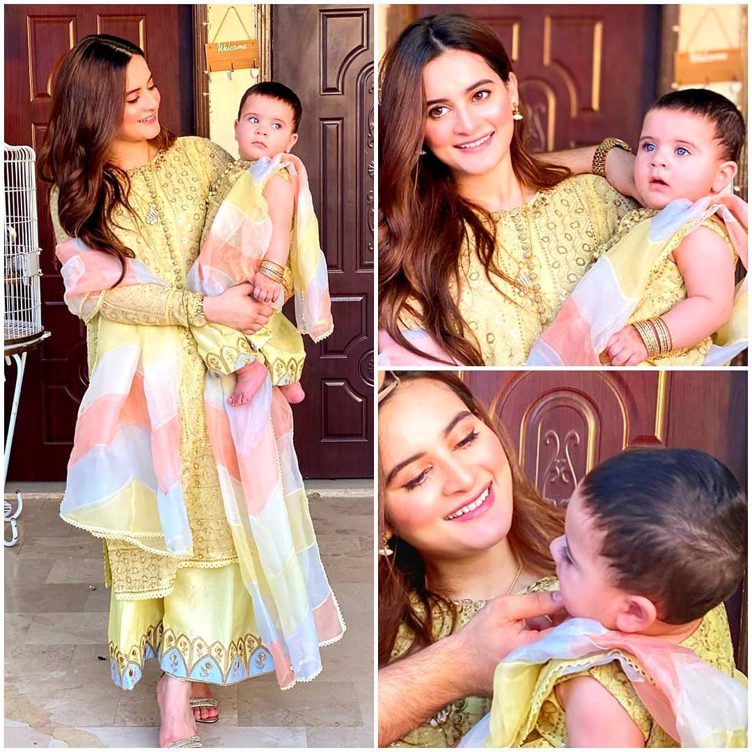 Aiman and Muneeb Daughter Amal Latest Cute Pictures