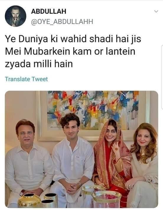 Hilarious Memes on Shahroz, Sadaf Wedding