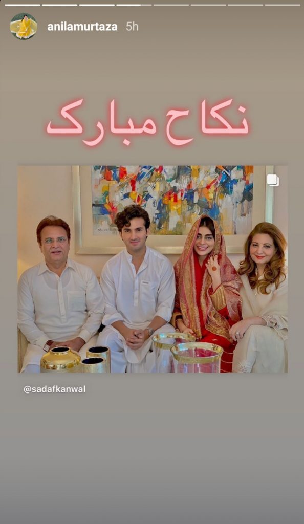 Celebrity Reaction On The Nikkah Of Shahroz And Sadaf