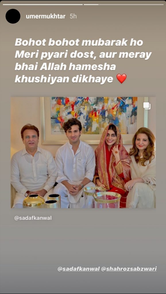 Celebrity Reaction On The Nikkah Of Shahroz And Sadaf