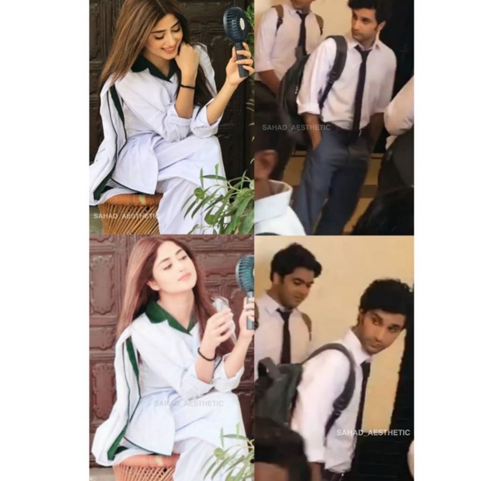 BTS Pictures From The Upcoming Drama Of Sajal And Ahad