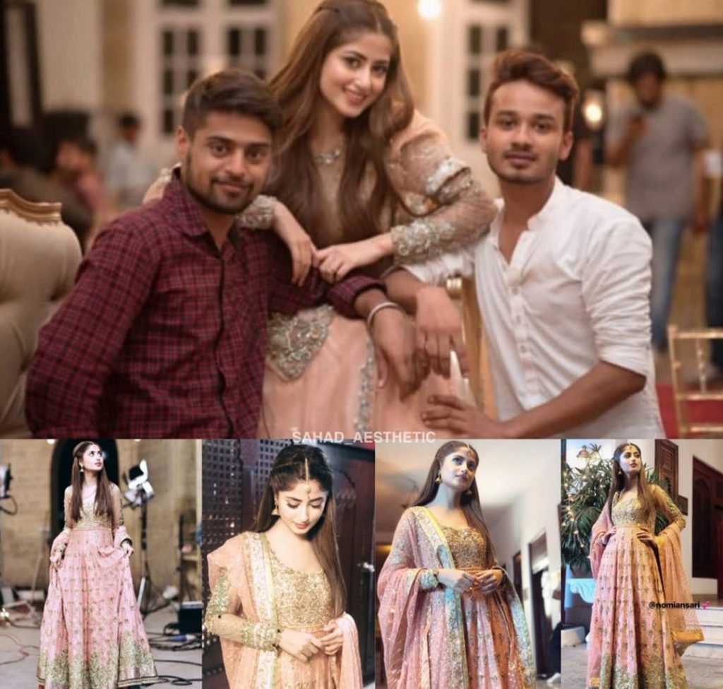 BTS Pictures From The Upcoming Drama Of Sajal And Ahad