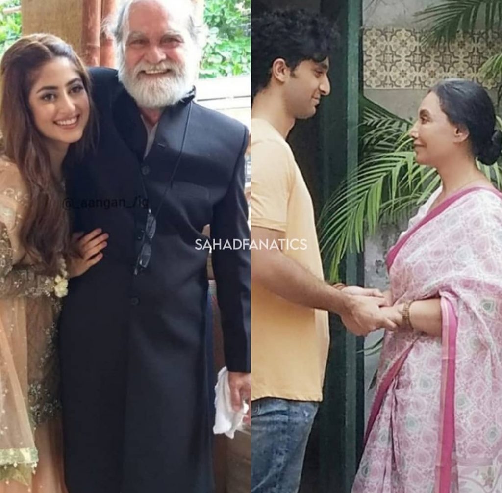 BTS Pictures From The Upcoming Drama Of Sajal And Ahad