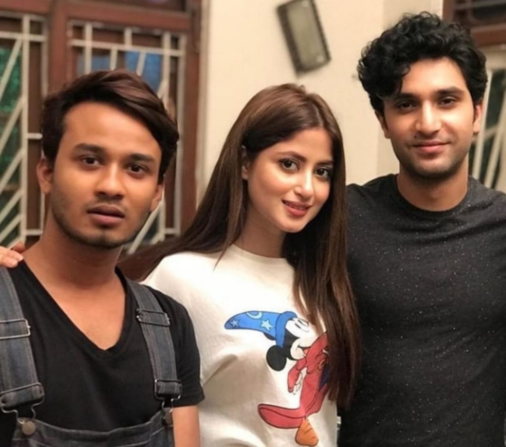 BTS Pictures From The Upcoming Drama Of Sajal And Ahad