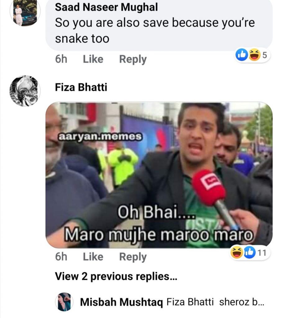 Public Reaction On Shahroz Sabzwari's Latest Post