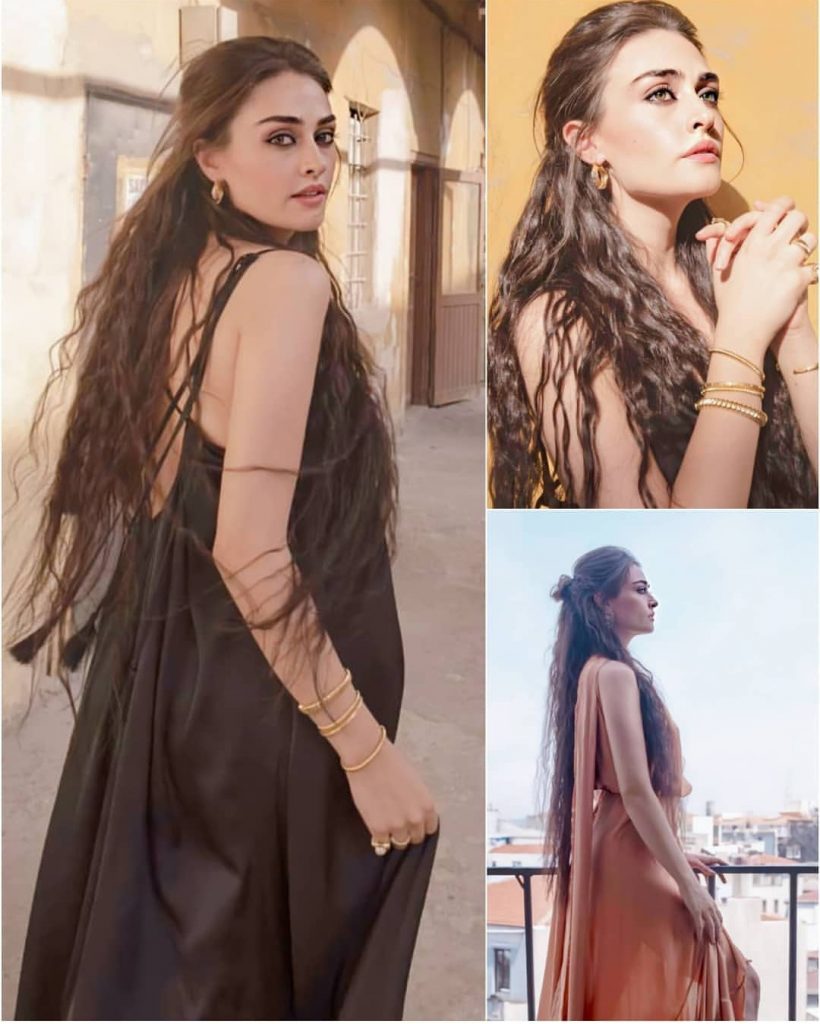 Esra Bilgic Photo Shoot For Pakistani Magazine