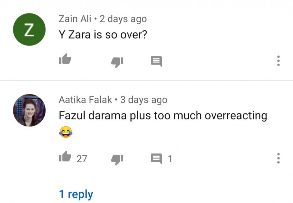 Public Reaction On Drama Serial Zebaish