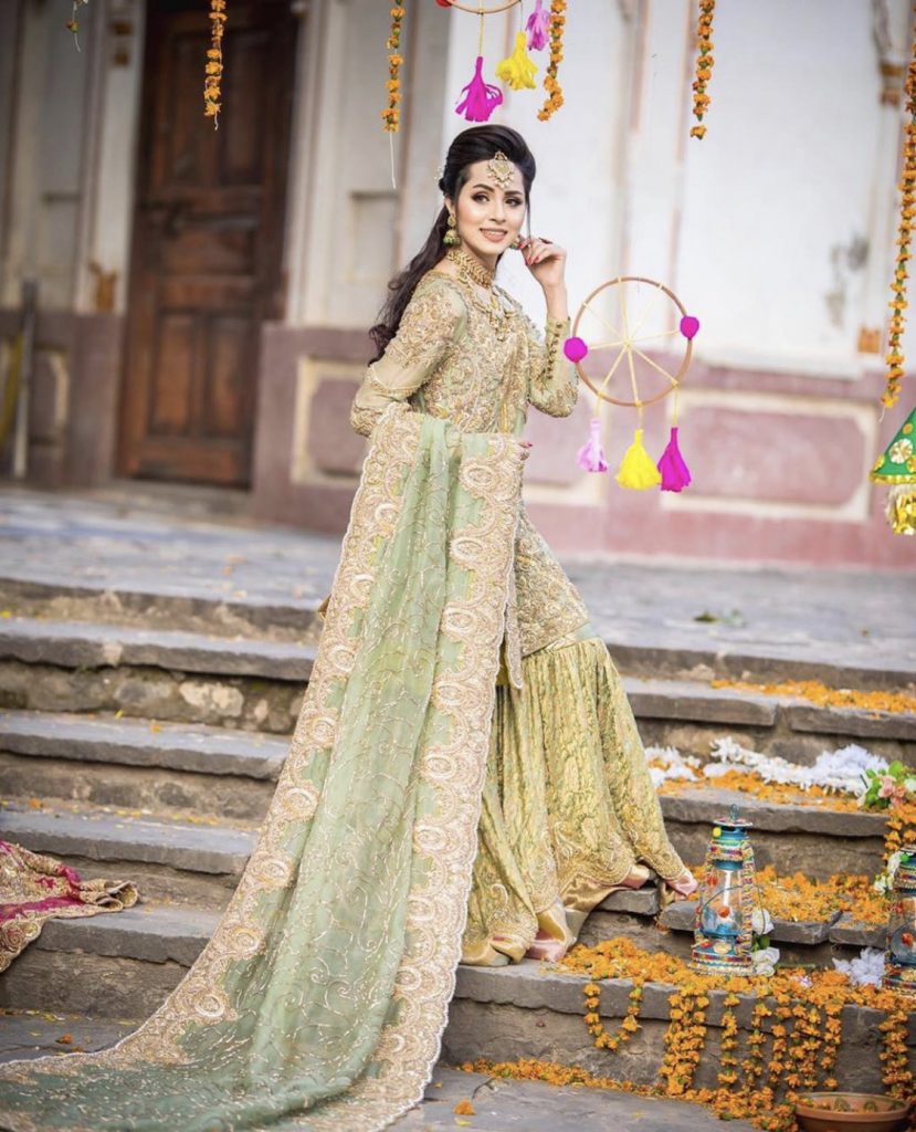 Nimra Khan Look Gorgeous In Bridal Photoshoot | Reviewit.pk