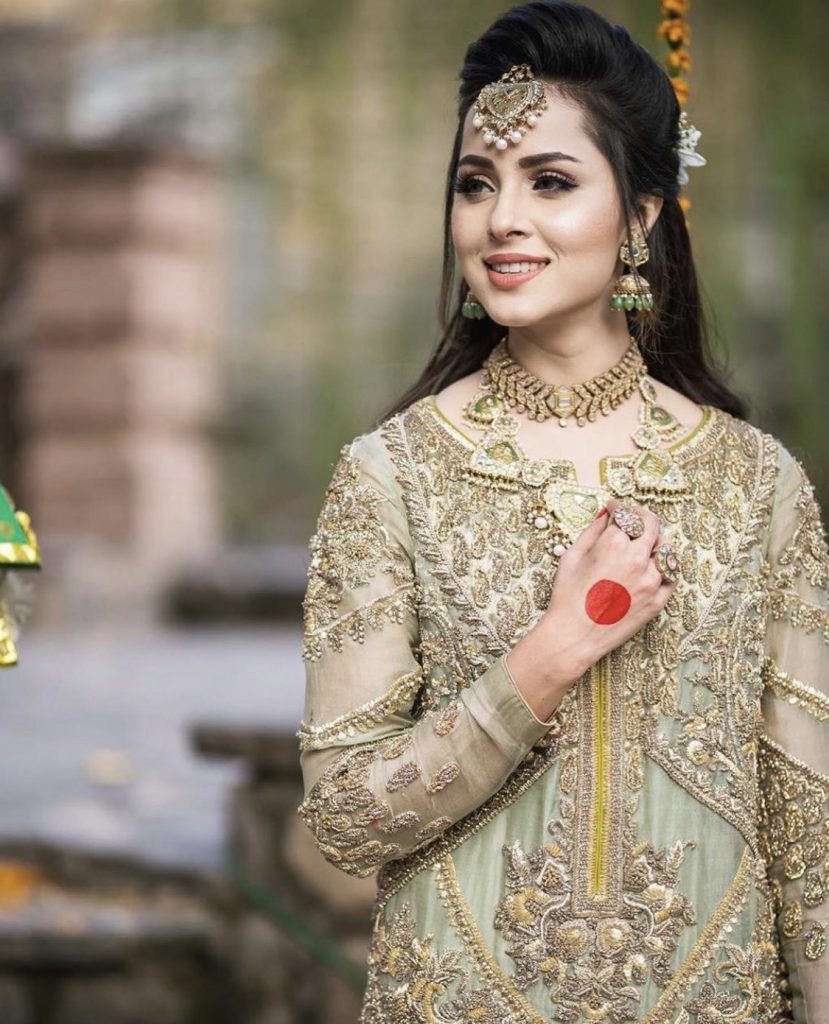 Nimra Khan Look Gorgeous In Bridal Photoshoot