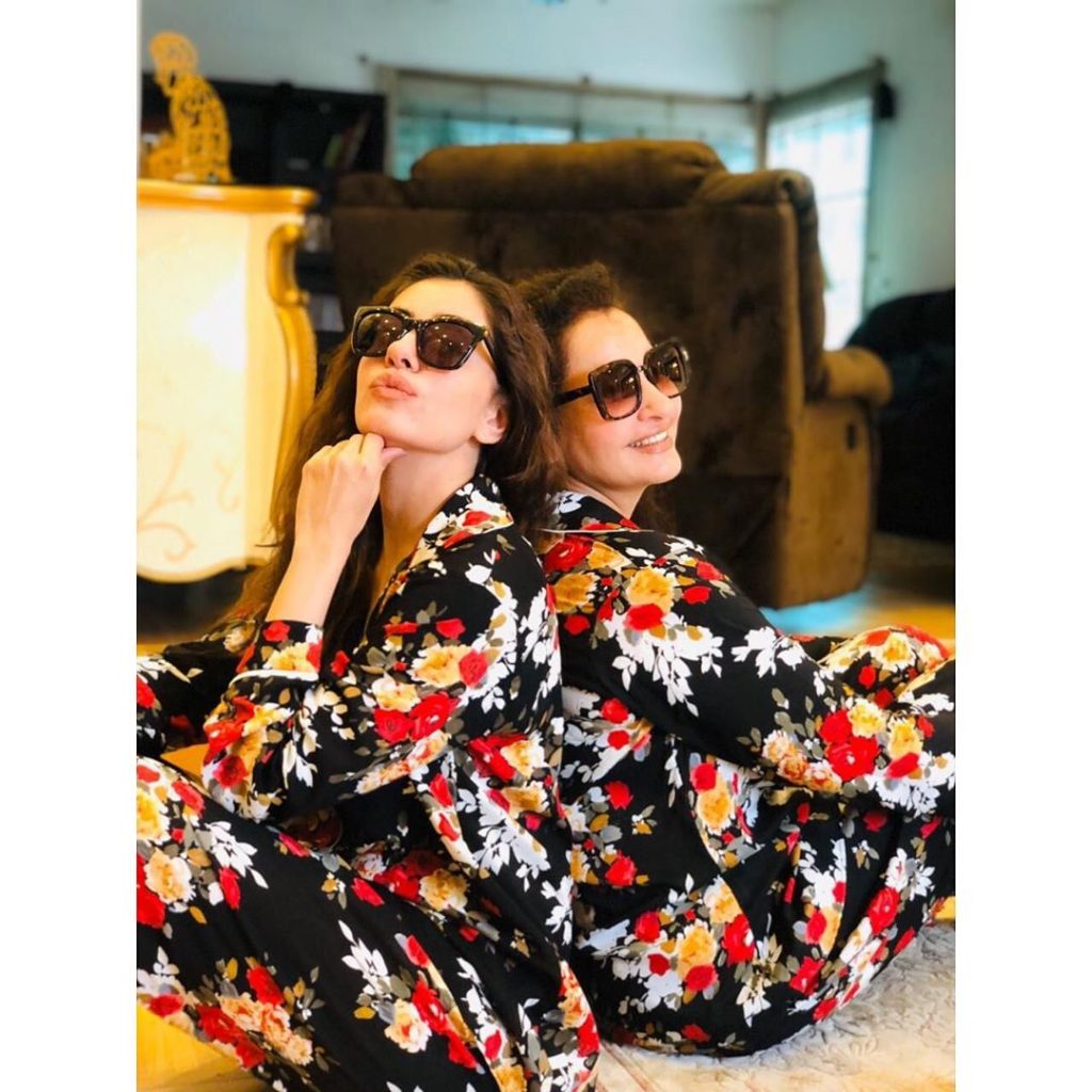Saba Faisal And Daughter's Adorable Pictures