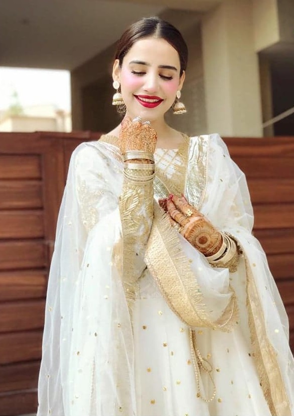 Actress Saniya Shamshad Shares Beautiful Video & Pictures From Her Mehendi