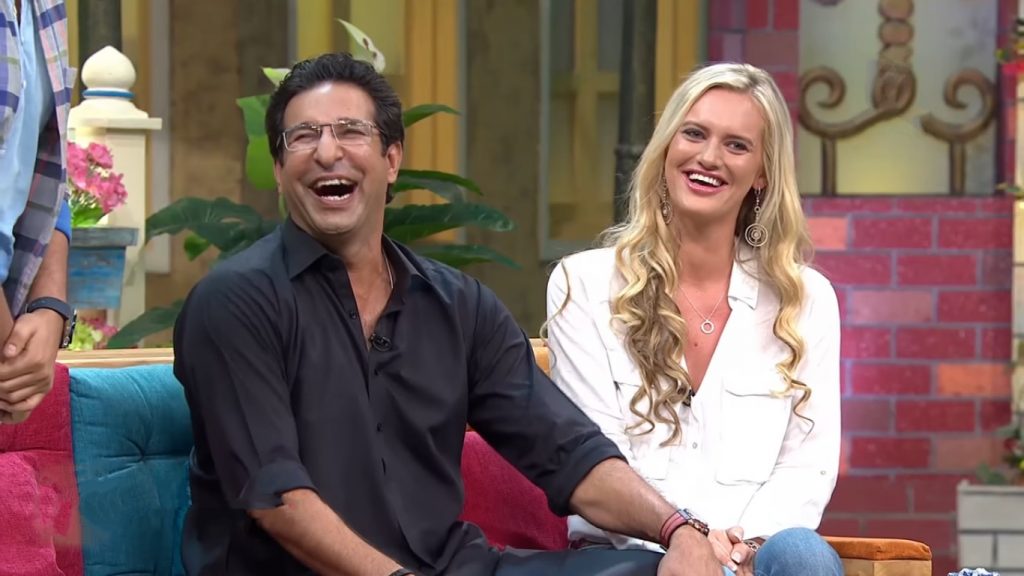 Waseem Akram, Shaniera Akram's Memorable Clip From Kapil Show