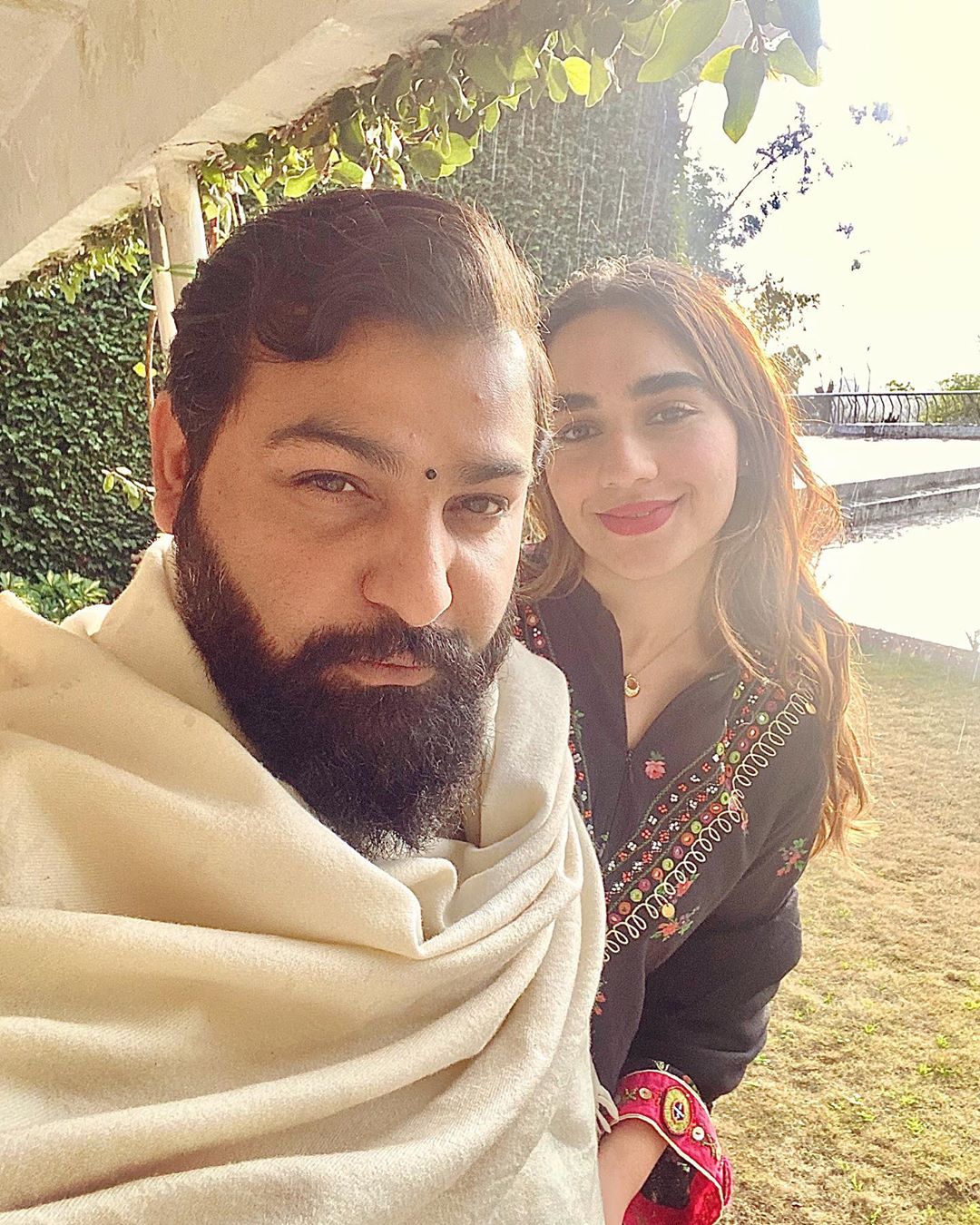 Designer Ali Zeeshan with his Wife Myra - Latest Pictures