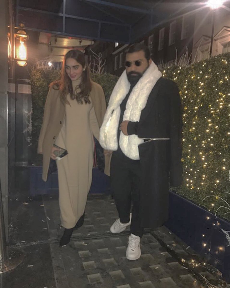Designer Ali Zeeshan with his Wife Myra - Latest Pictures