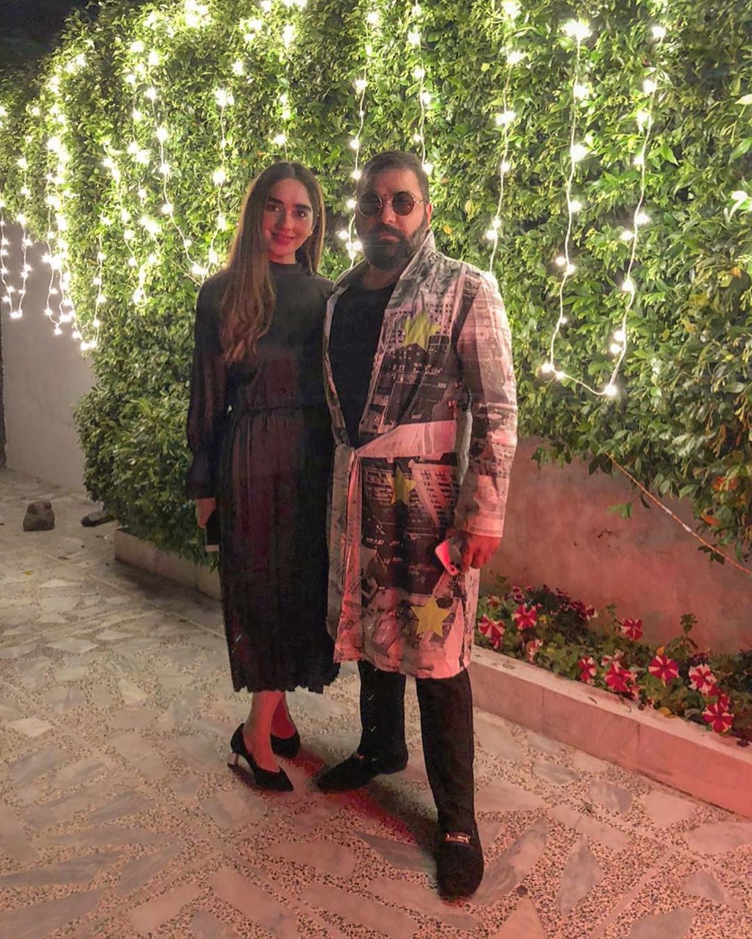 Designer Ali Zeeshan with his Wife Myra - Latest Pictures