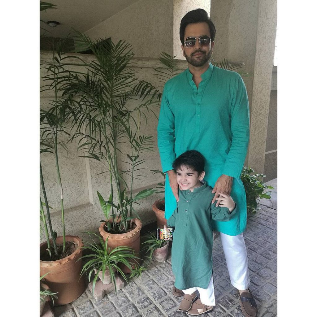 Junaid Khan Loves to Spend Time with His Son- Here is How