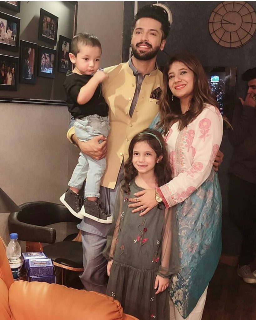 Fahad Mustafa Dancing On Baby Shark On His Son's Birthday