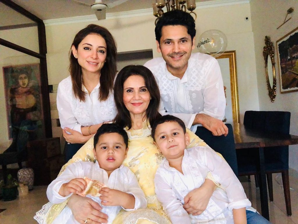 Lovely Pictures of Fahad Mirza with His Family