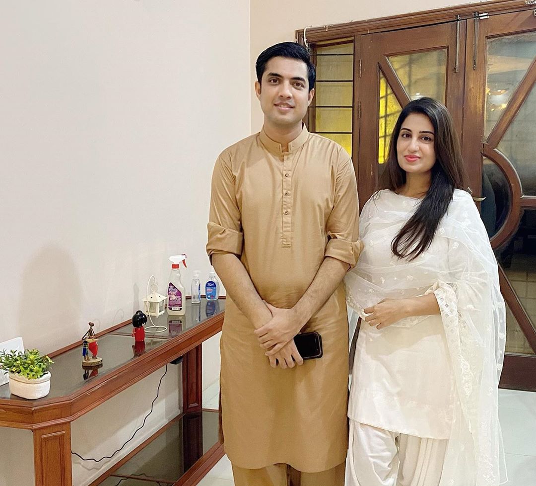 Iqrar ul Hassan with his Wife Farah Iqrar - Latest Pictures