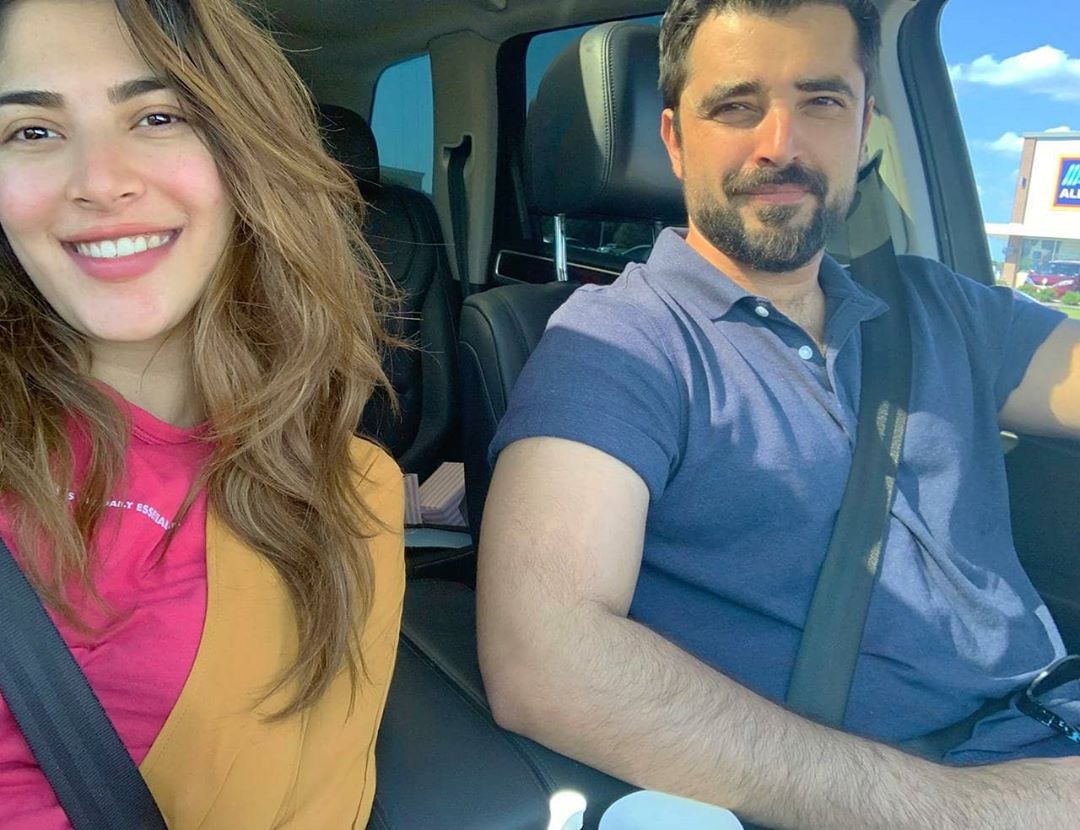 Hamza Ali Abbasi and Naimal Khawar Latest Pictures from Canada