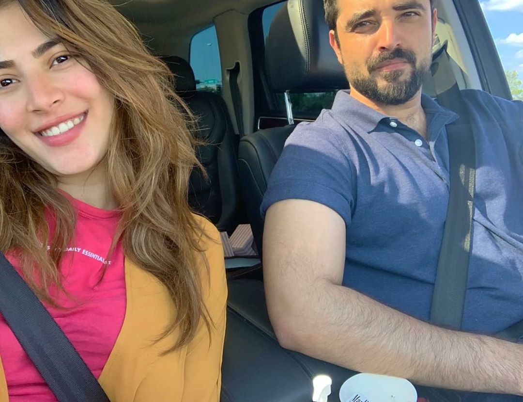 Hamza Ali Abbasi and Naimal Khawar Latest Pictures from Canada