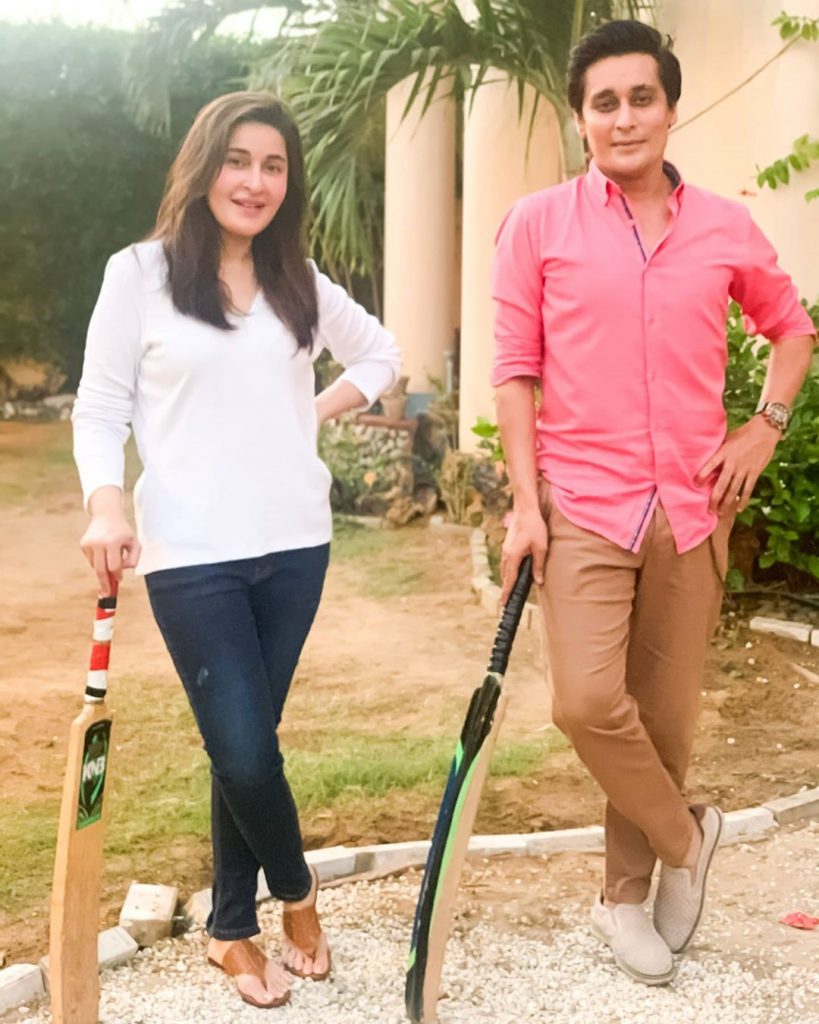 Lovely Pictures of Shaista Lodhi with her Immediate Family