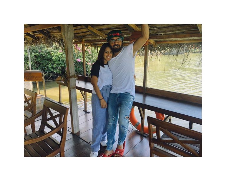 Delightful Pictures of Iqra Aziz and Yasir Hussain